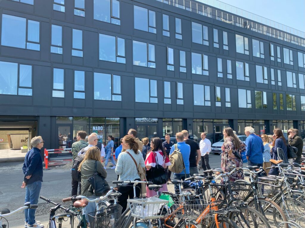 Study tour on Bike, København 2023 - transformationsbygning