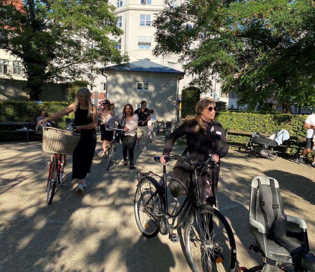 Study tour on Bike i København 2023 med Tech2Tech
