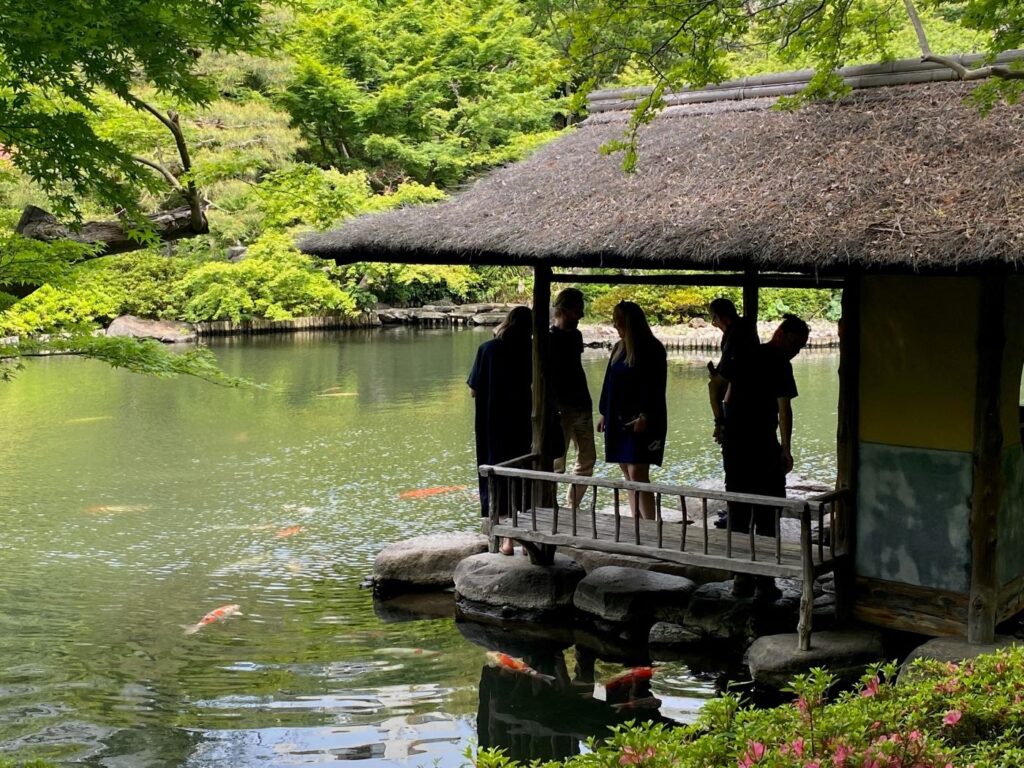 Studie- og netværkstur til Japan. Landskab og have ved Saoho-ji templet i Kyoto