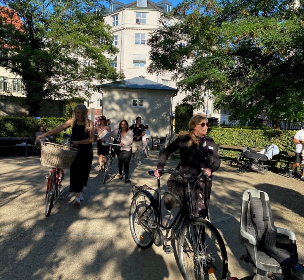 Study tour on Bike i København med Tech2Tech i 2025