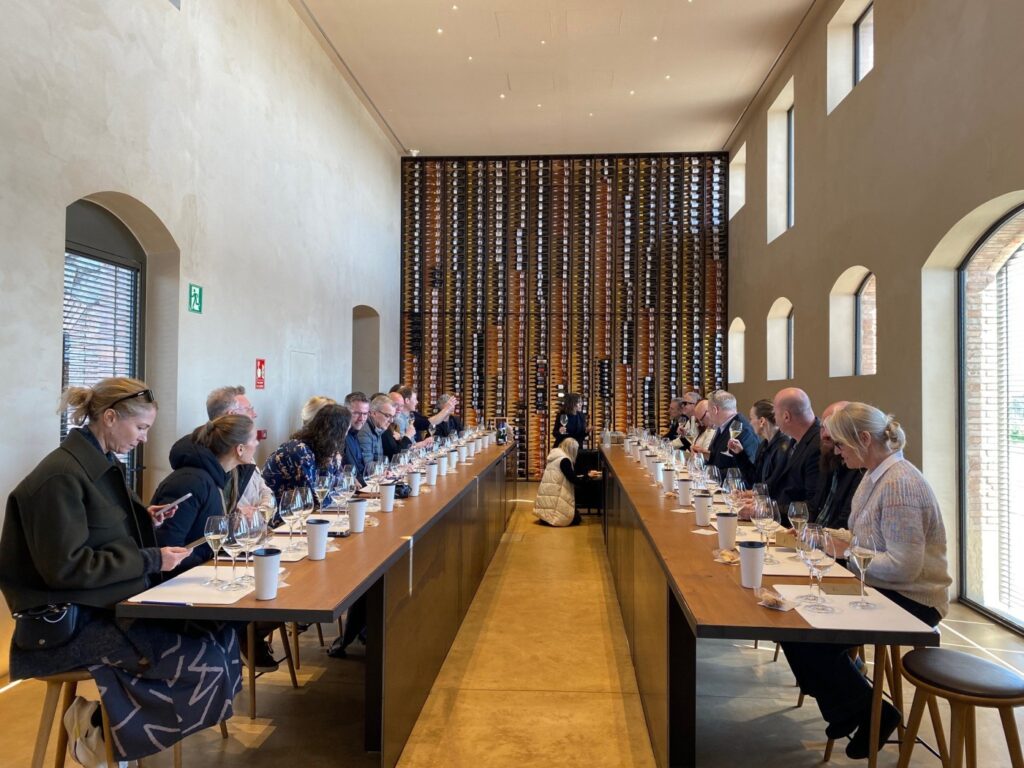 Studie- og netværkstur i det nordlige Spanien med Tech2Tech. Vinsmagning på Perelada Winery, Perelada