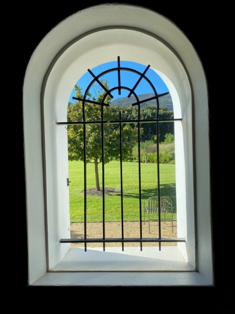 Vinduesparti i La Motte Wine Estate, Sydafrika